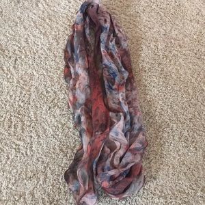 Watercolor scarf